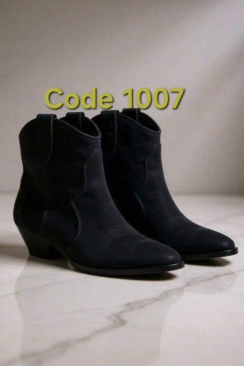 نیم بوت کابوی مشکی