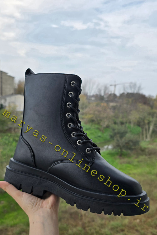 غیر ژورنالی نیم بوت رزمی مشکی