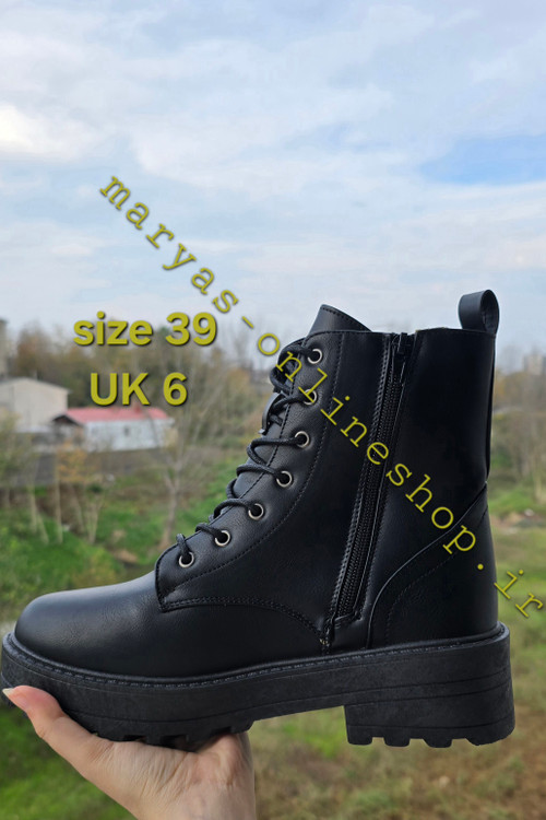 غیرژورنالی نیم بوت رزمی مشکی