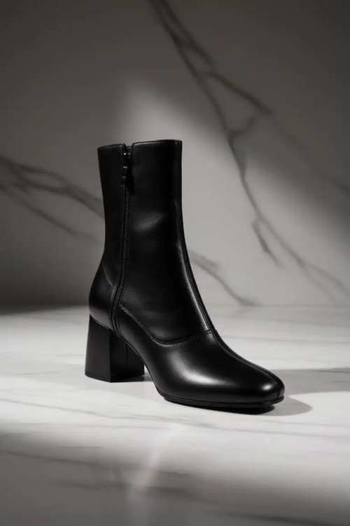 نیم بوت کلاسیک مشکی