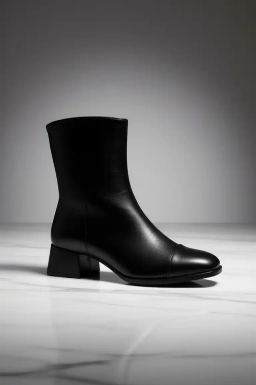 نیم بوت پنجه مربعی