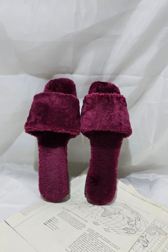 اسلیپر پشمی بنفش