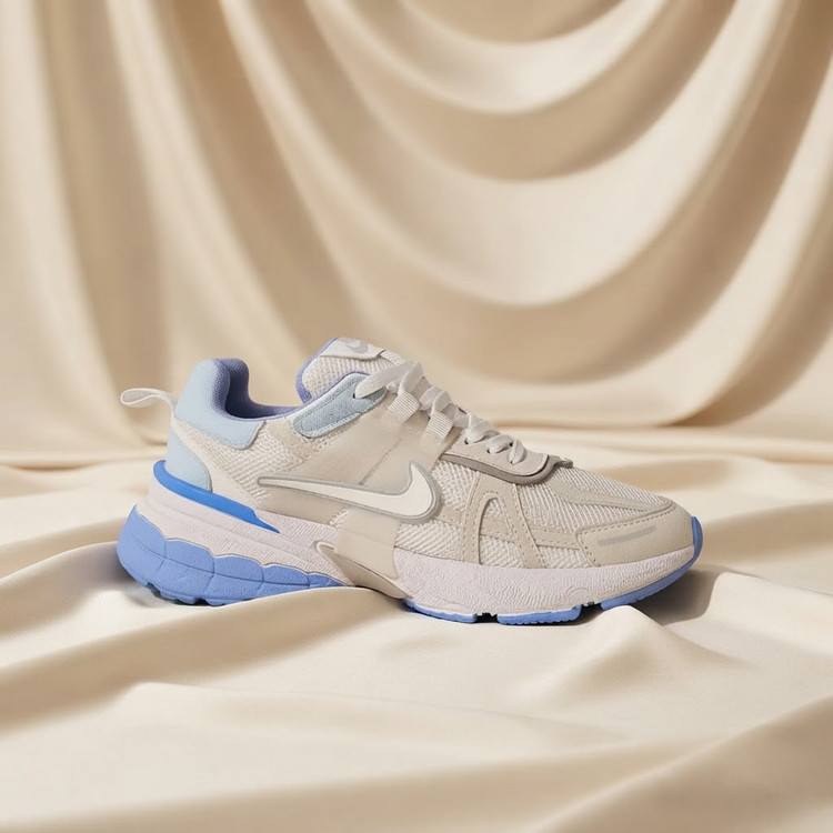 کفش کتونی نایکی زنانه آبی سفید Nike V2K