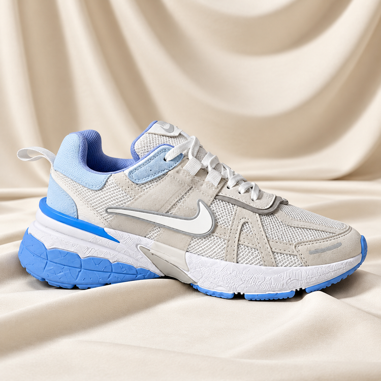 کفش کتونی نایکی زنانه آبی سفید Nike V2K